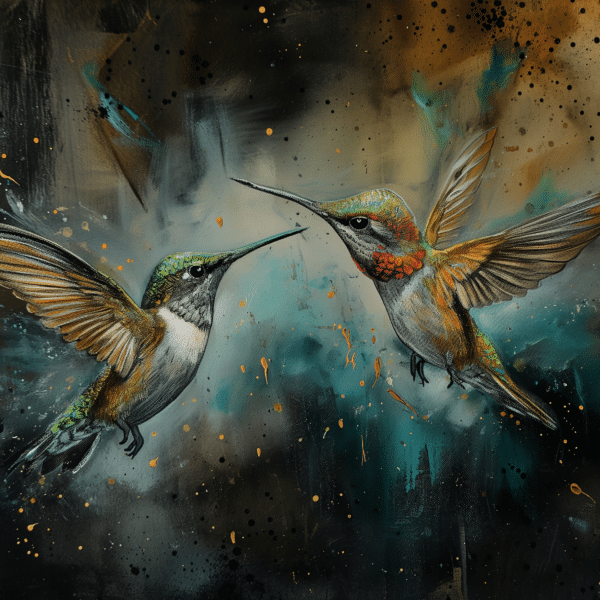 Dance of the hummingbirds